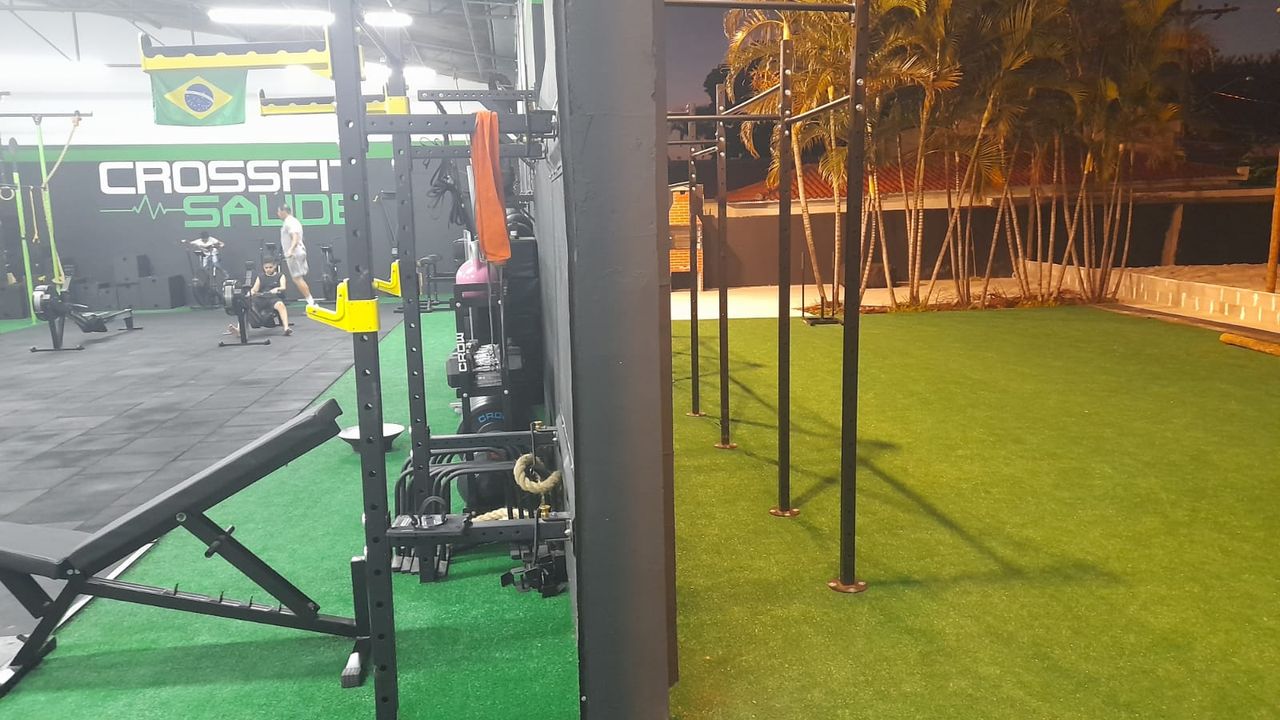 Imagem da estrutura da academia