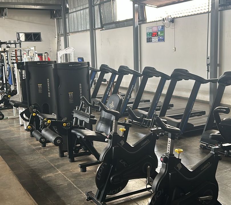 Imagem da estrutura da academia