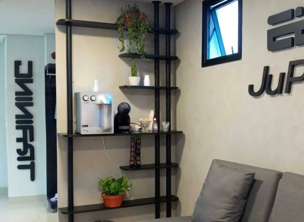 Imagem da estrutura da academia