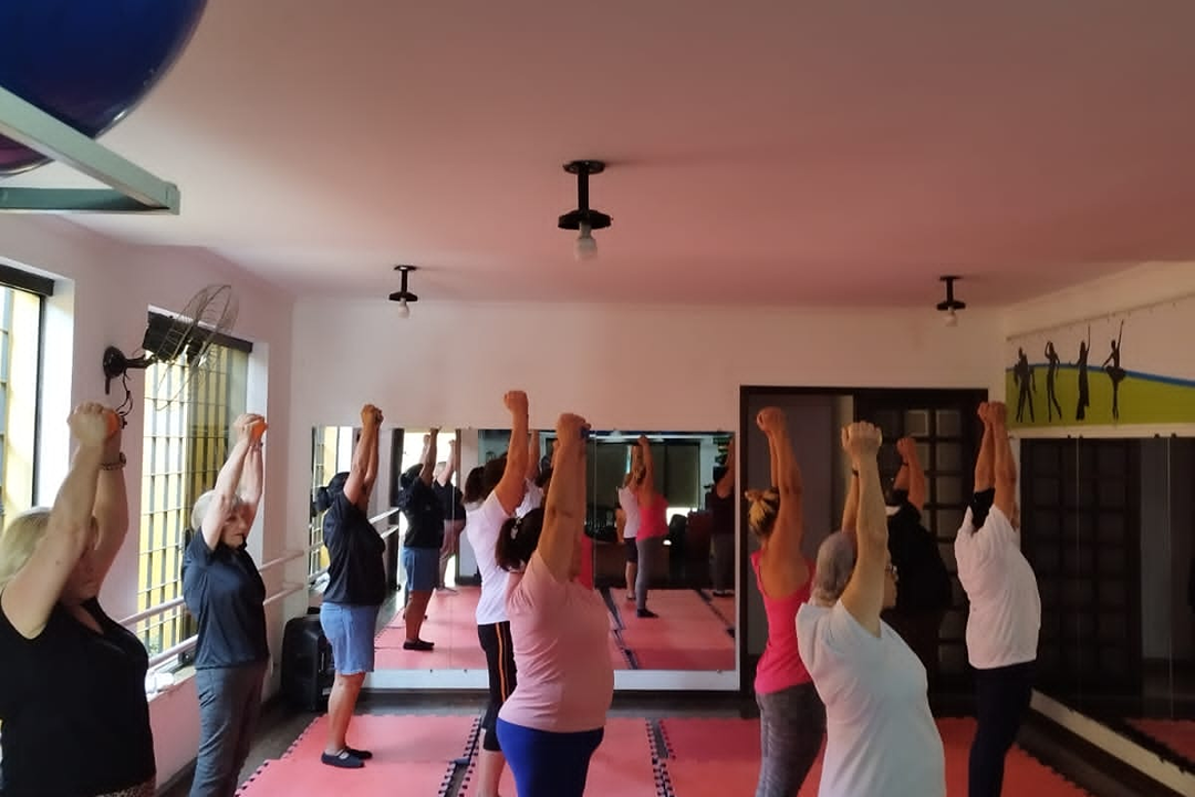 Imagem da estrutura da academia