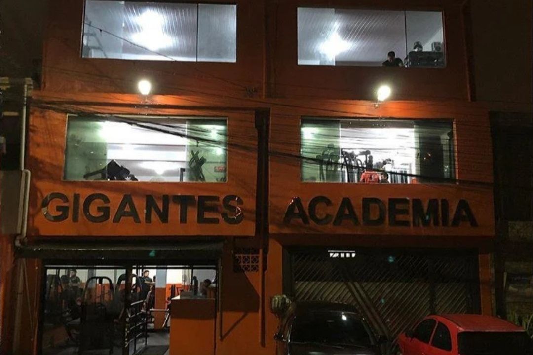 Imagem da estrutura da academia