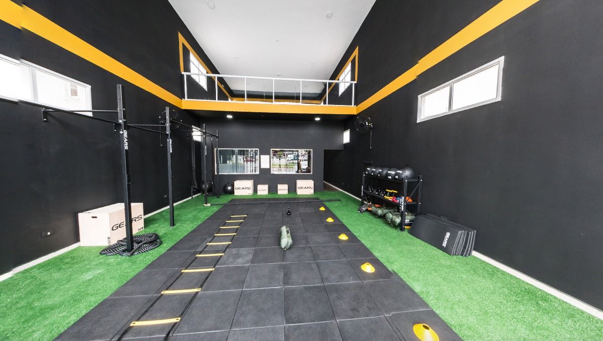 Imagem da estrutura da academia