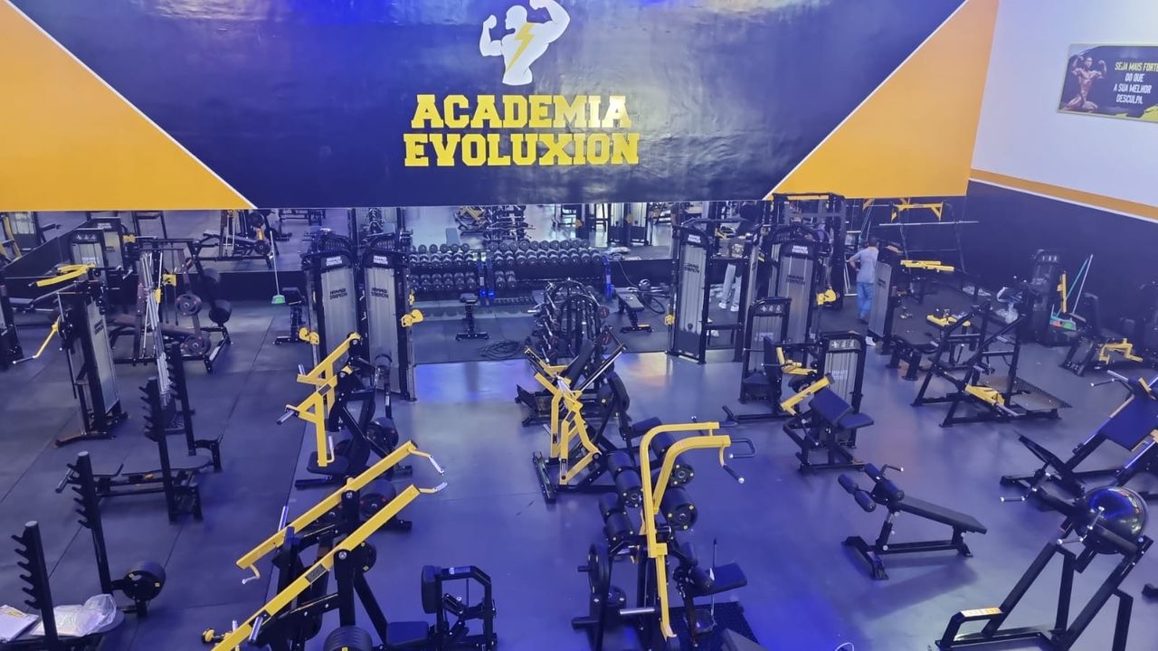 Imagem da estrutura da academia