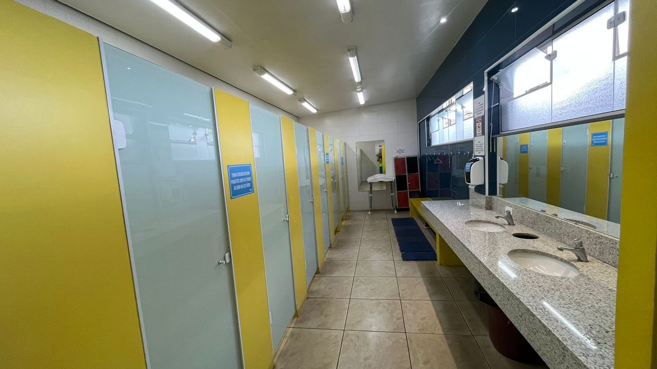 Imagem da estrutura da academia