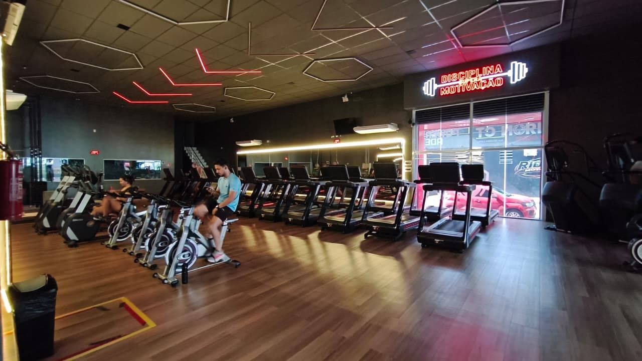 Imagem da estrutura da academia