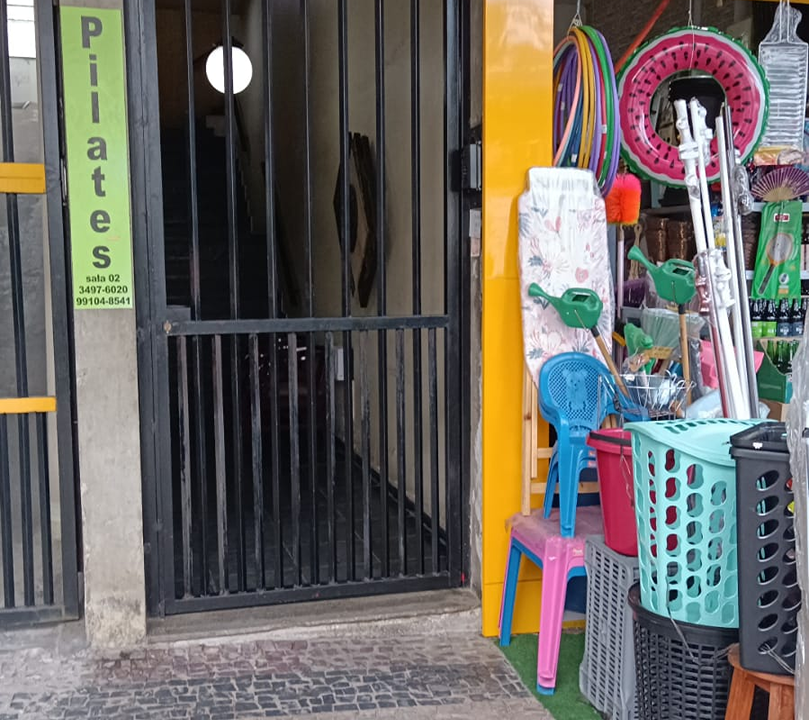 Imagem da estrutura da academia