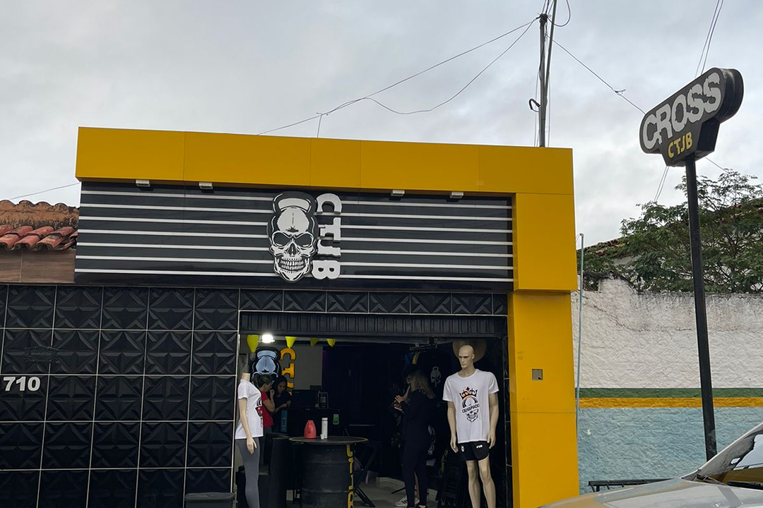 Imagem da estrutura da academia