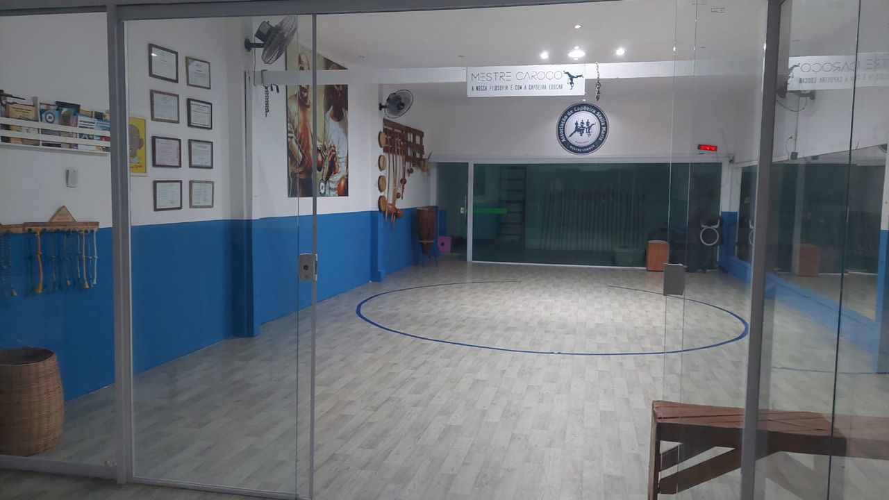 Imagem da estrutura da academia