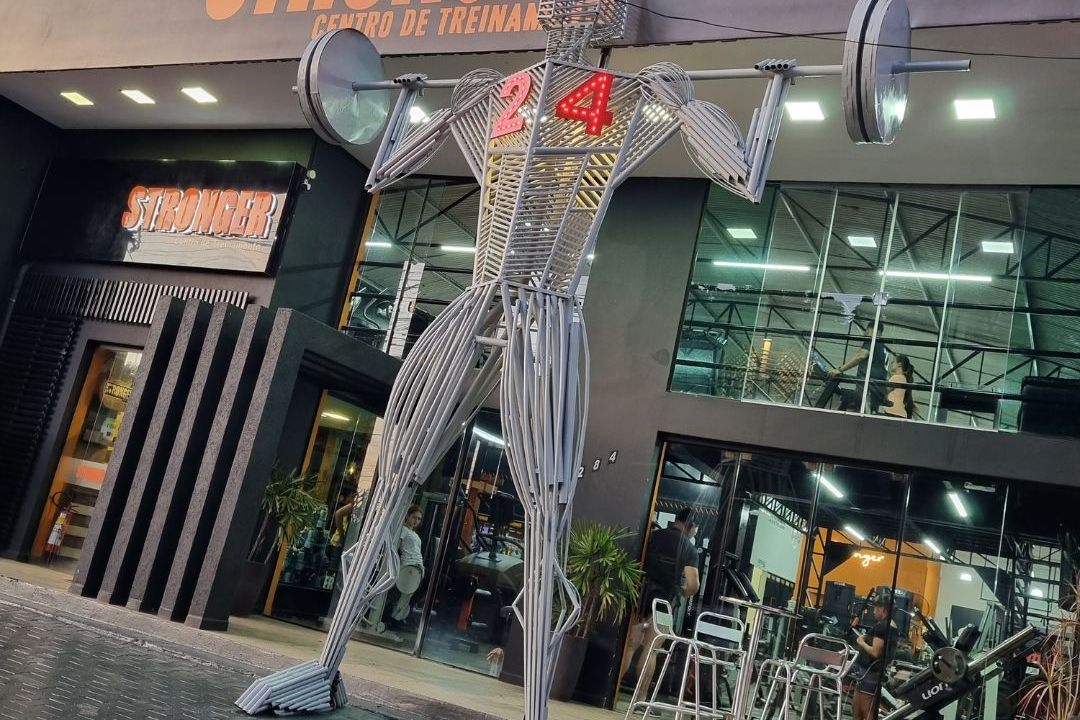 Imagem da estrutura da academia