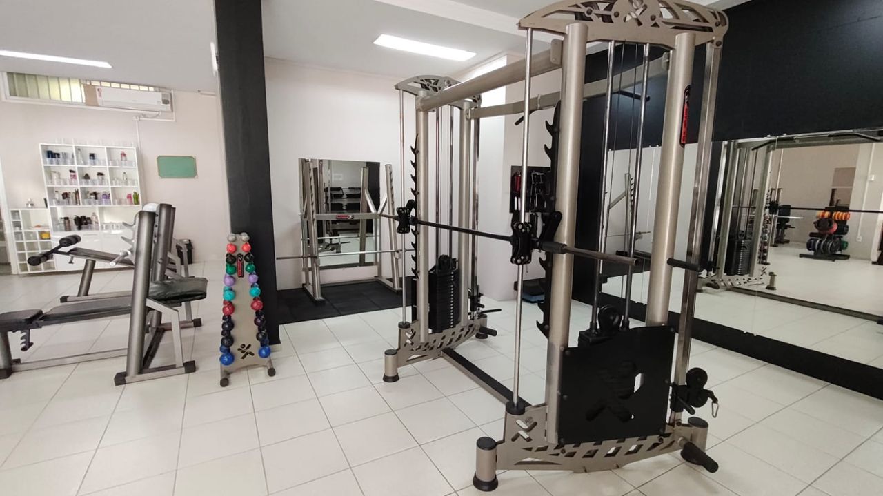 Imagem da estrutura da academia