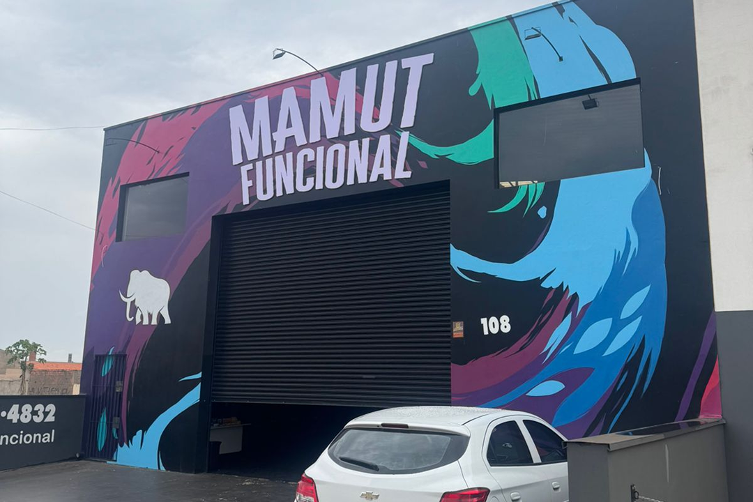 Imagem da estrutura da academia