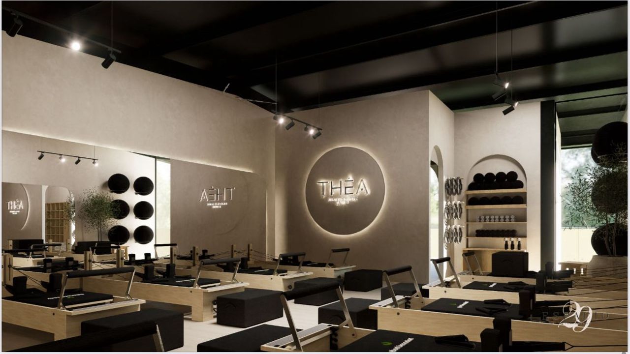 Imagem da estrutura da academia