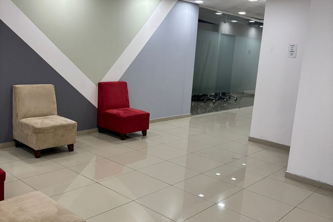 Imagem da estrutura da academia