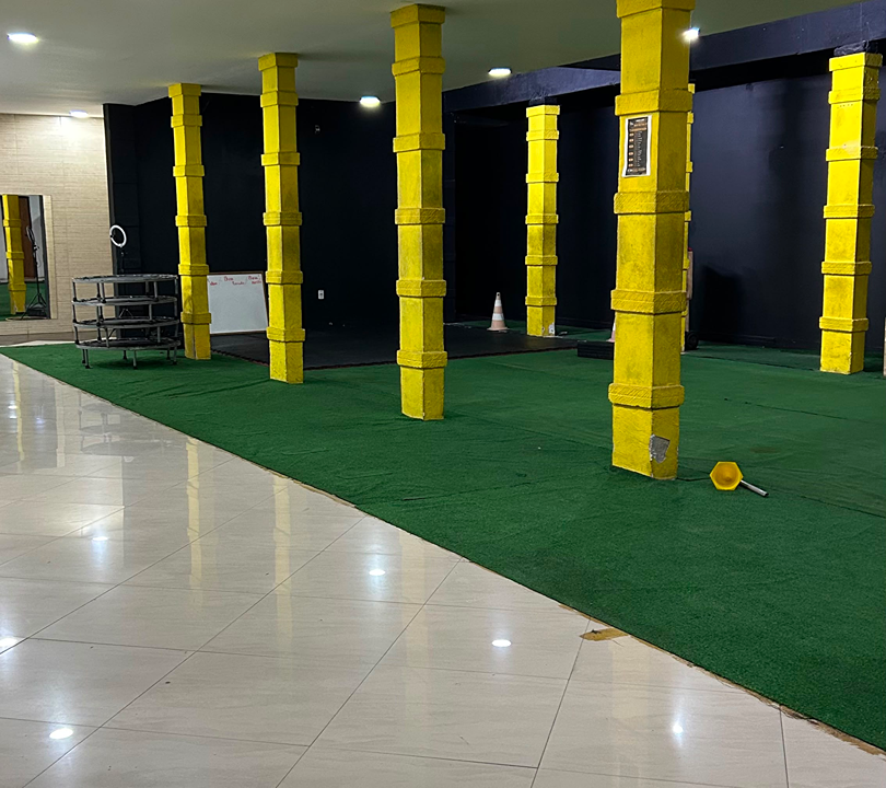 Imagem da estrutura da academia