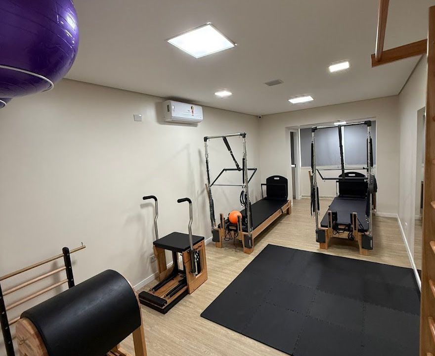 Imagem da estrutura da academia