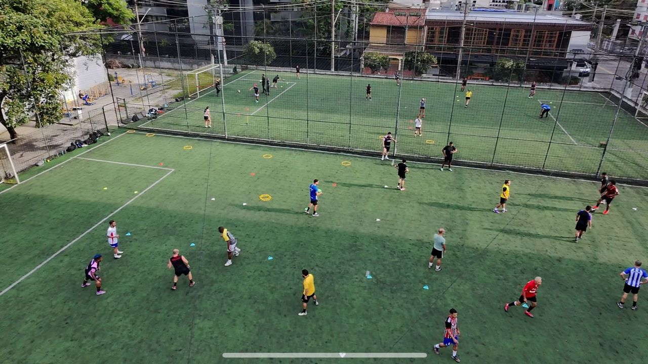 Imagem da estrutura da academia