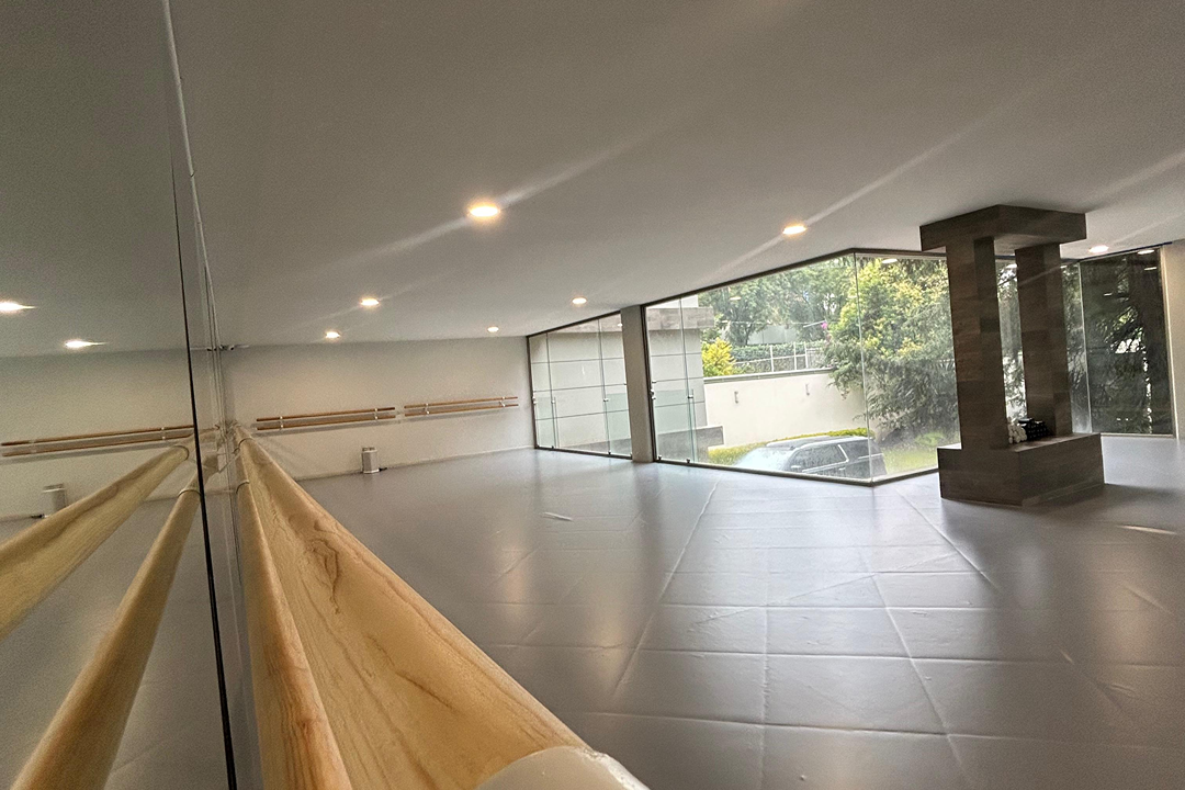 Imagem da estrutura da academia