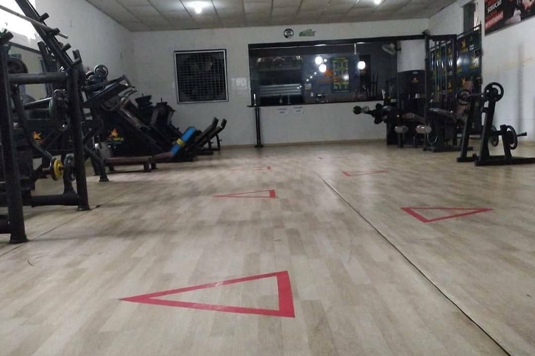 Imagem da estrutura da academia
