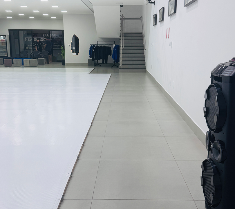 Imagem da estrutura da academia
