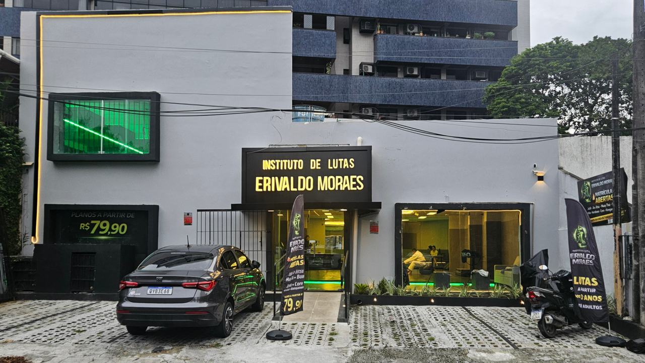Imagem da estrutura da academia