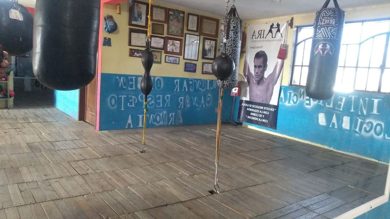 Imagem da estrutura da academia