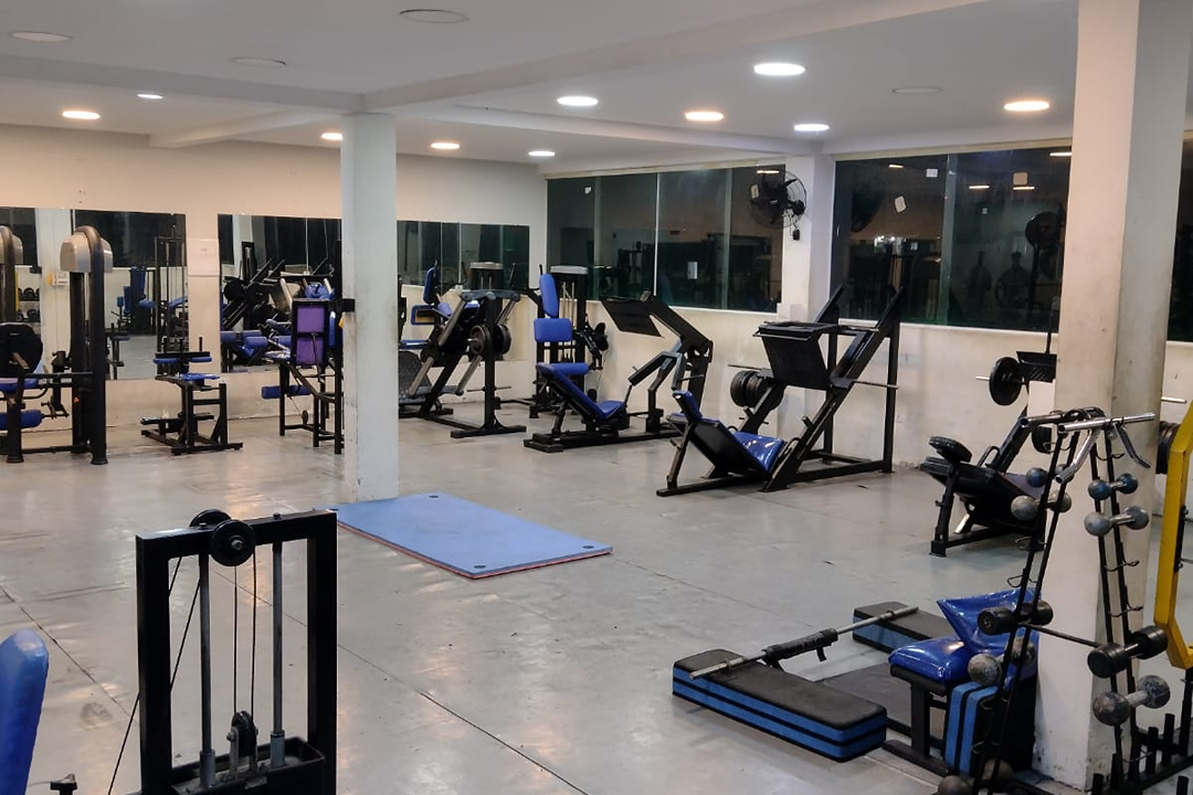 Imagem da estrutura da academia