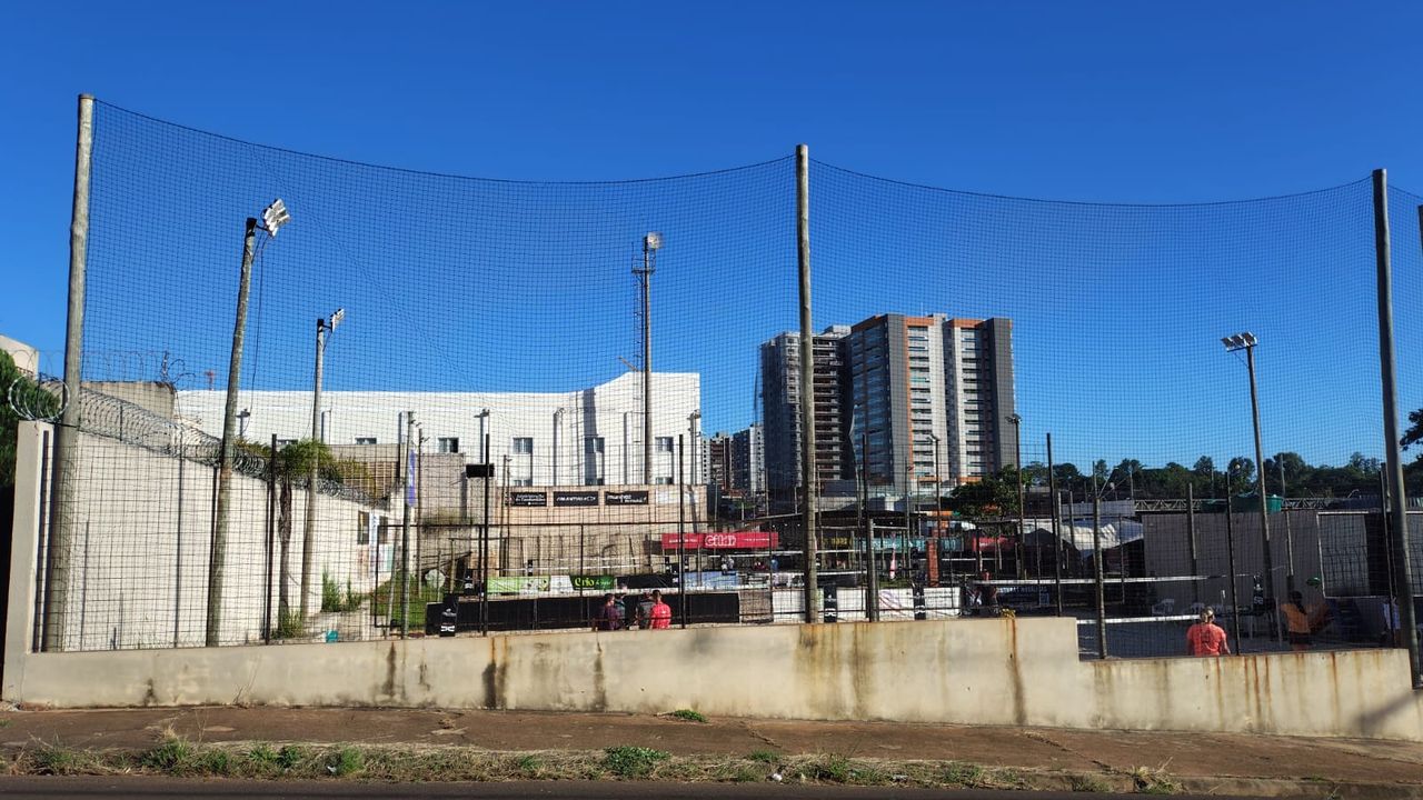 Imagem da estrutura da academia