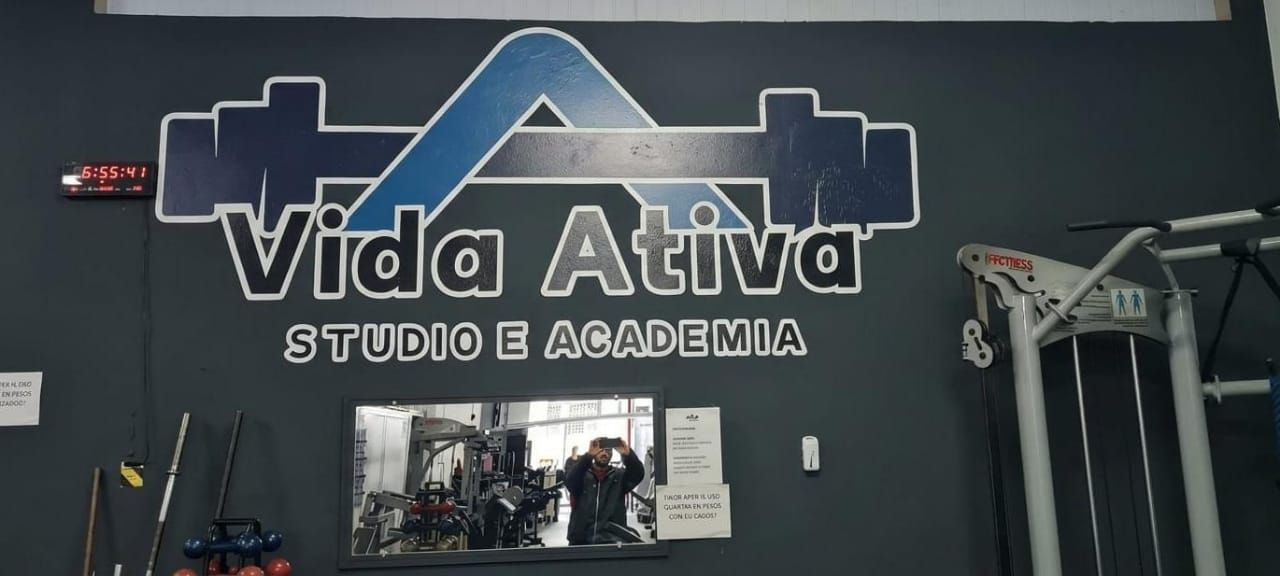 Imagem da estrutura da academia