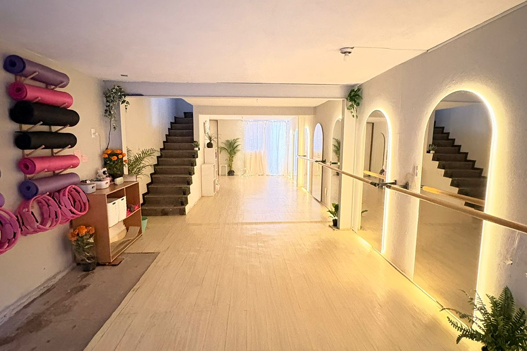 Imagem da estrutura da academia