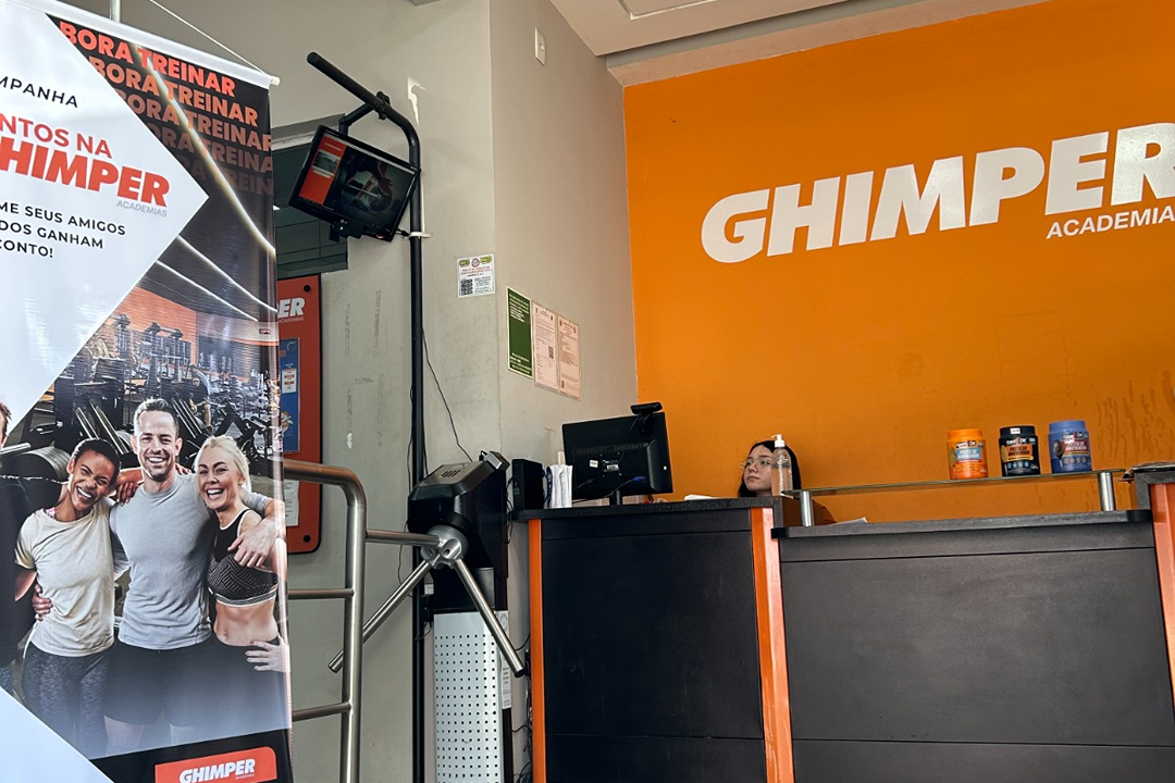 Imagem da estrutura da academia