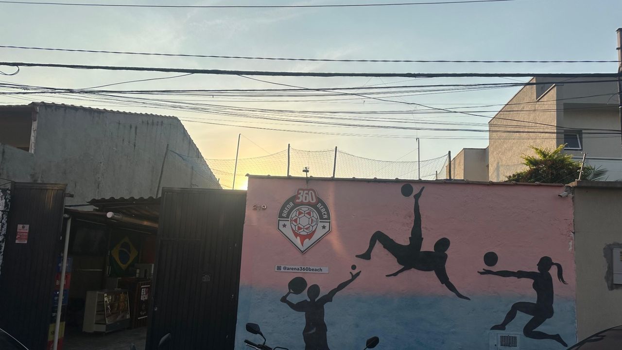 Imagem da estrutura da academia