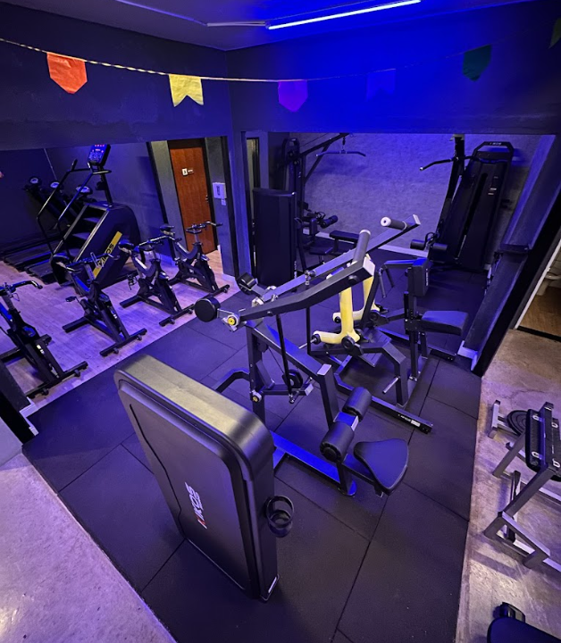 Imagem da estrutura da academia