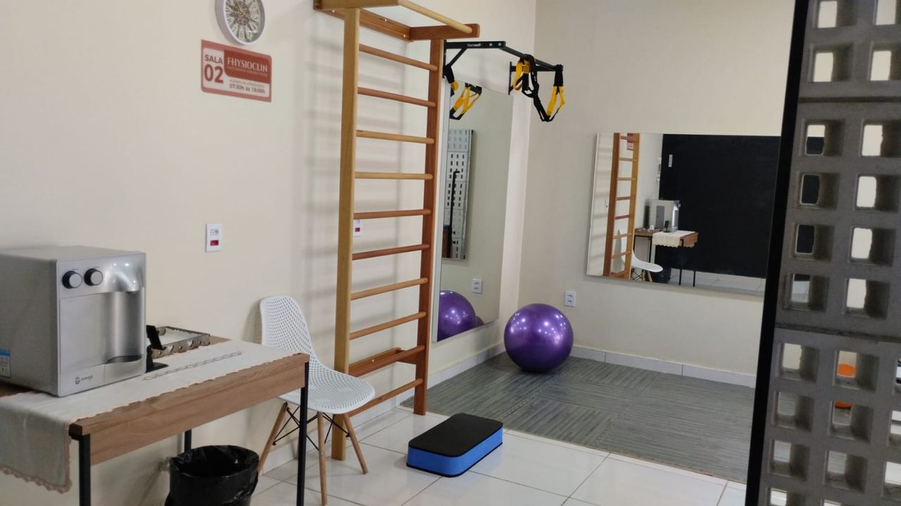 Imagem da estrutura da academia