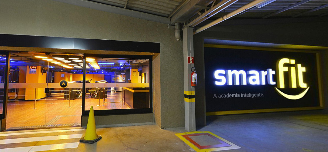 Imagem da estrutura da academia