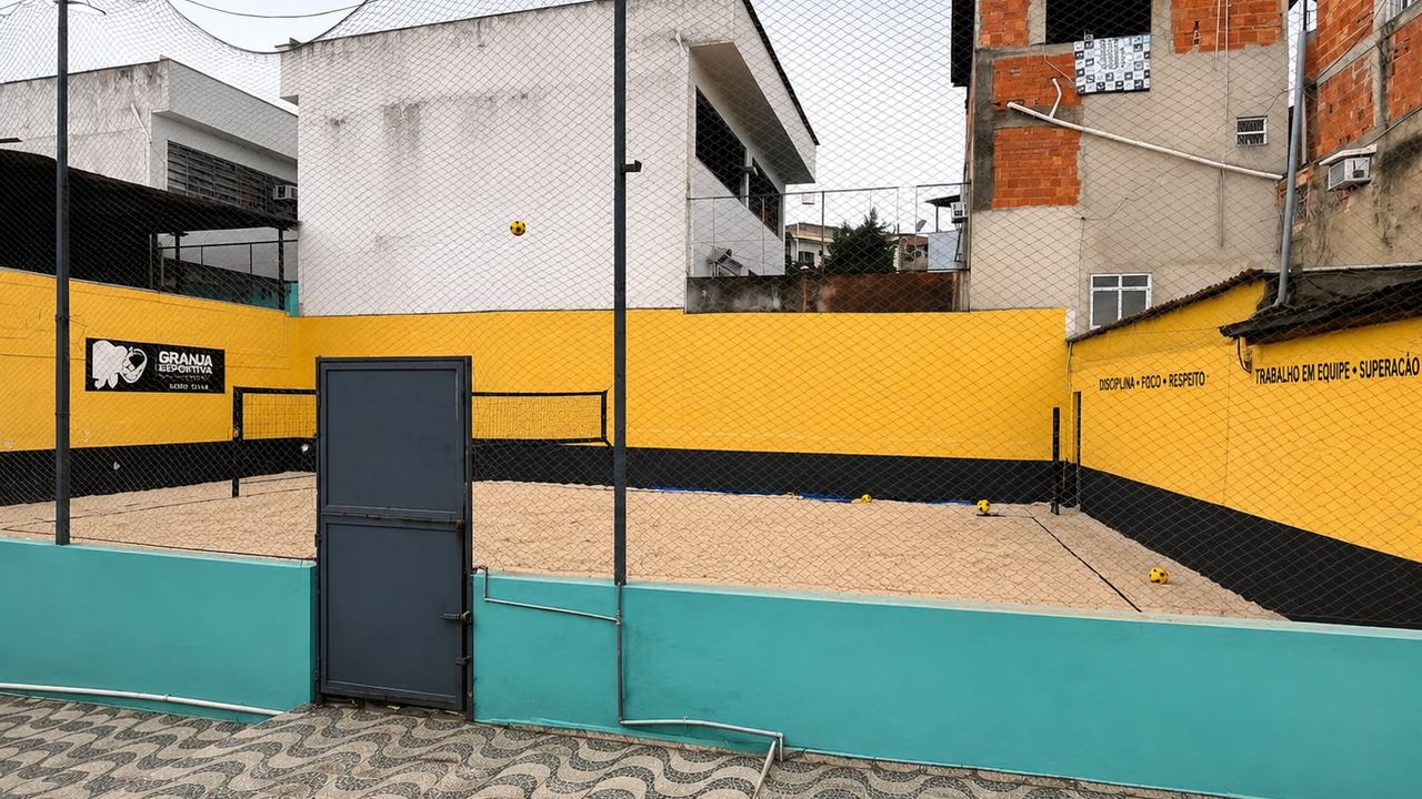 Imagem da estrutura da academia