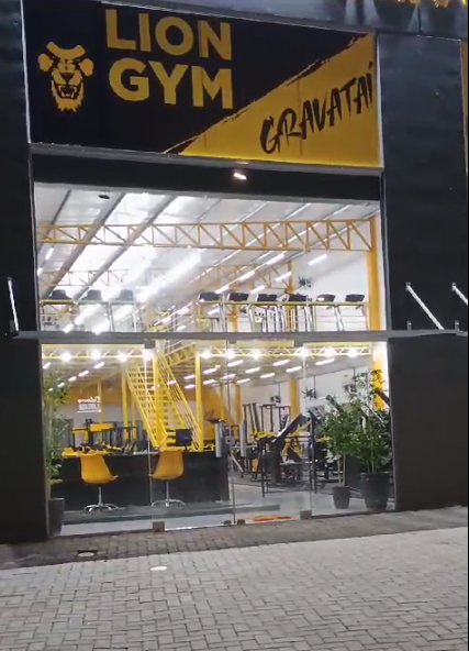 Imagem da estrutura da academia