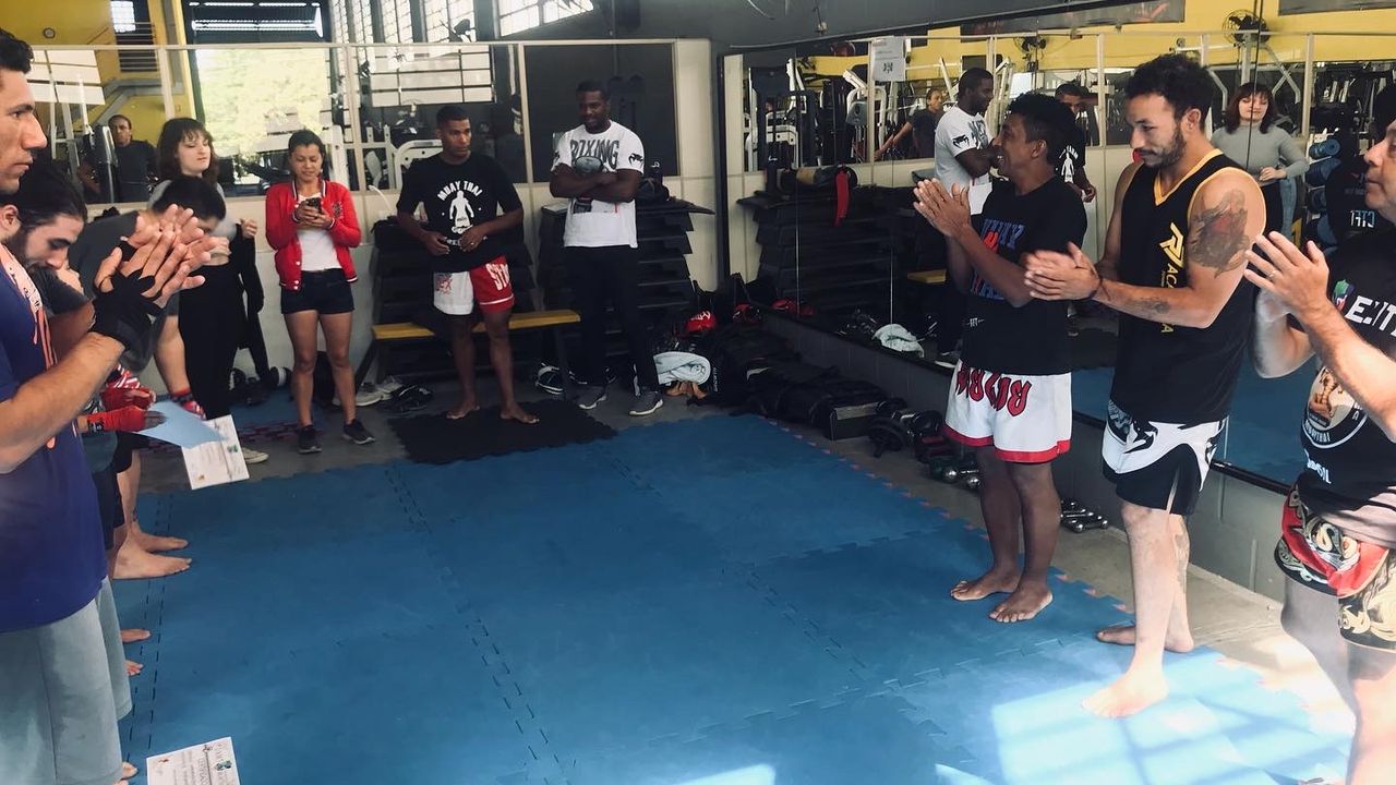 Imagem da estrutura da academia