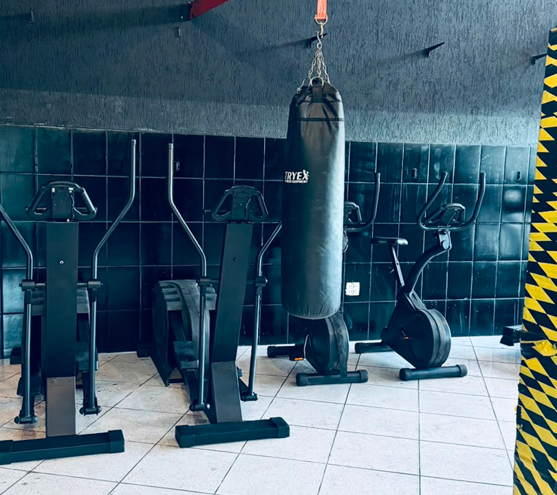 Imagem da estrutura da academia