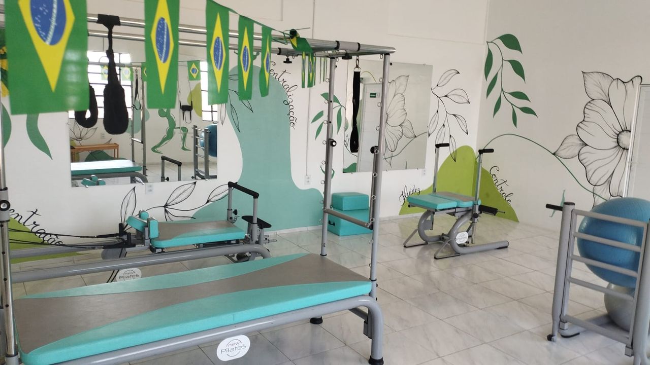Imagem da estrutura da academia
