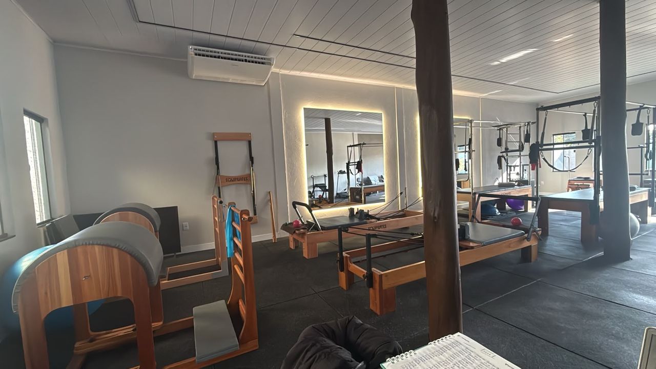Imagem da estrutura da academia