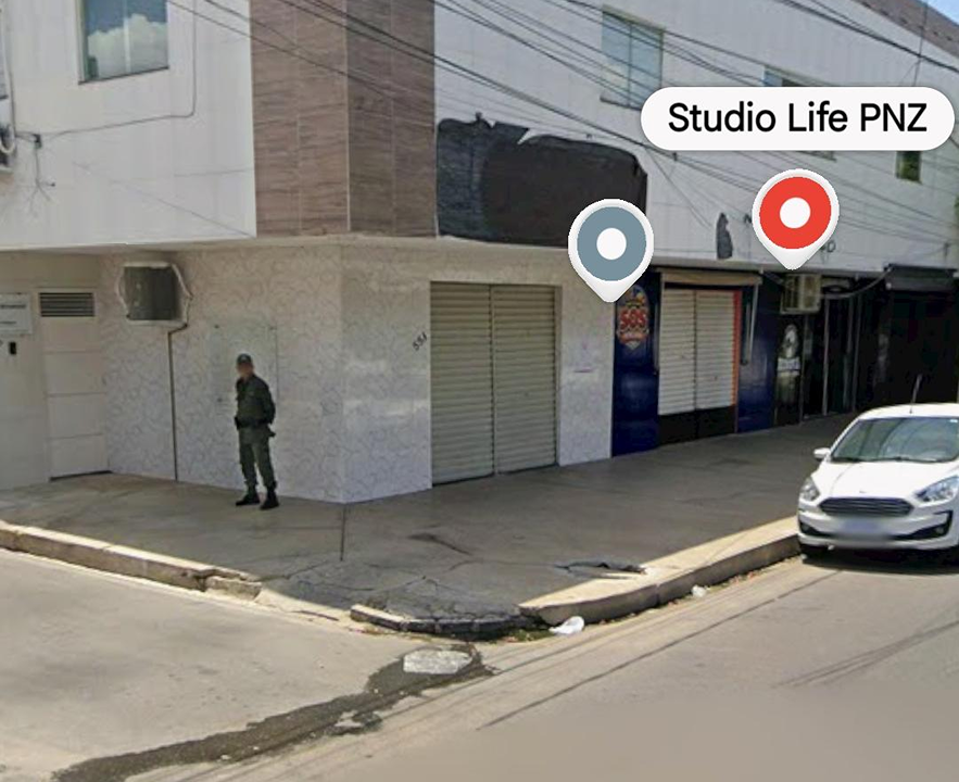 Imagem da estrutura da academia