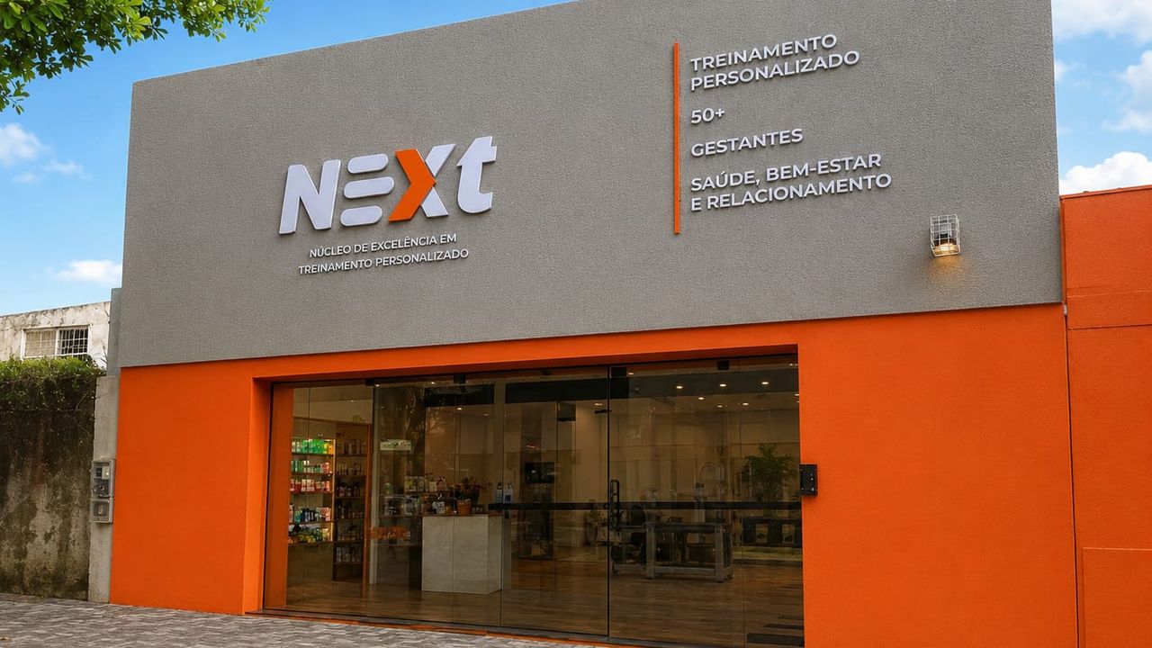 Imagem da estrutura da academia