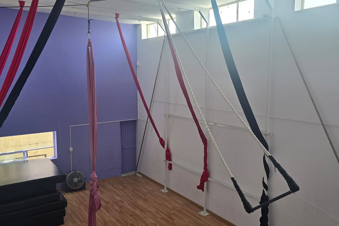 Imagem da estrutura da academia