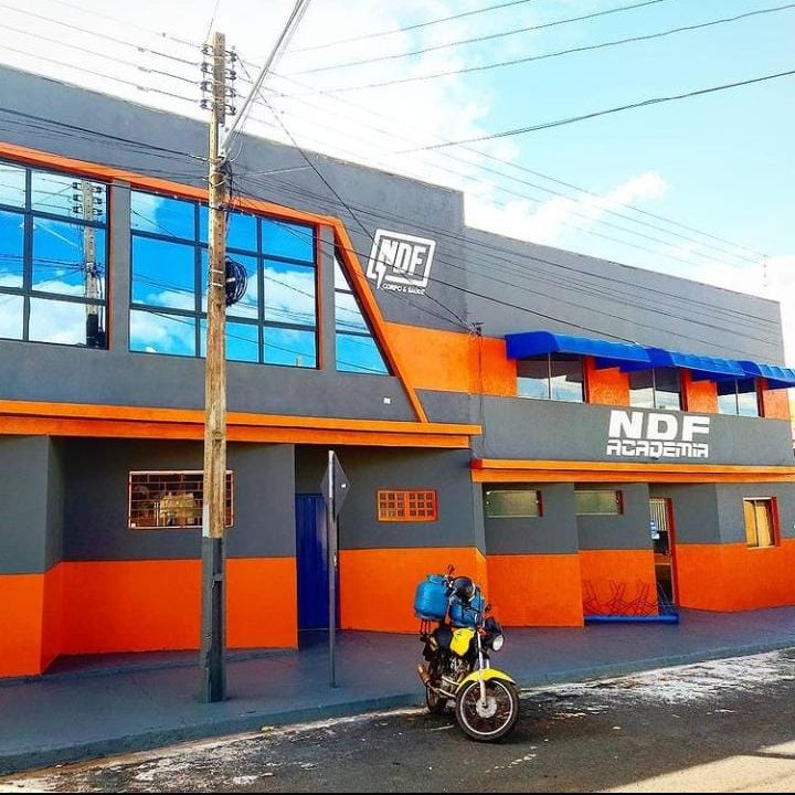 Imagem da estrutura da academia