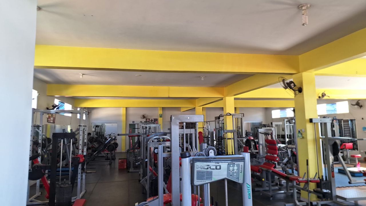 Imagem da estrutura da academia