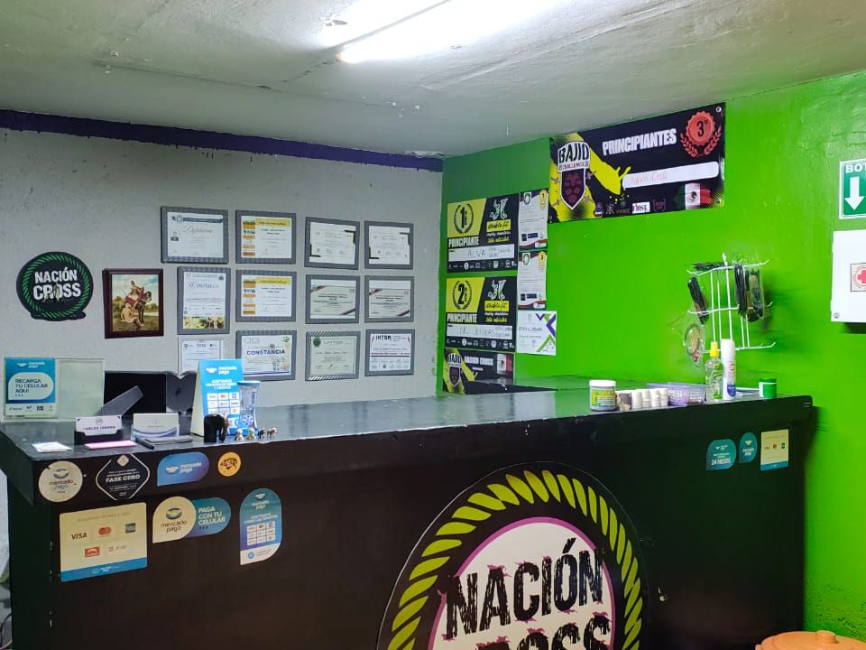 Imagem da estrutura da academia