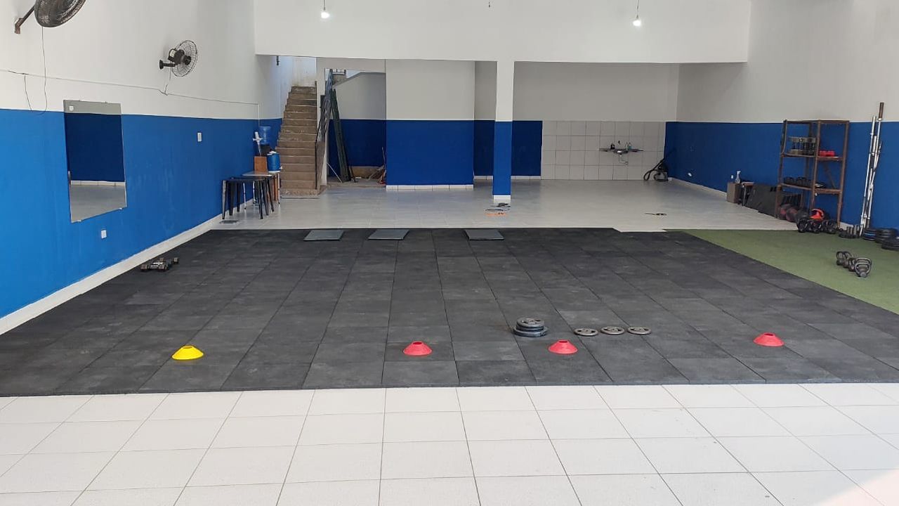 Imagem da estrutura da academia