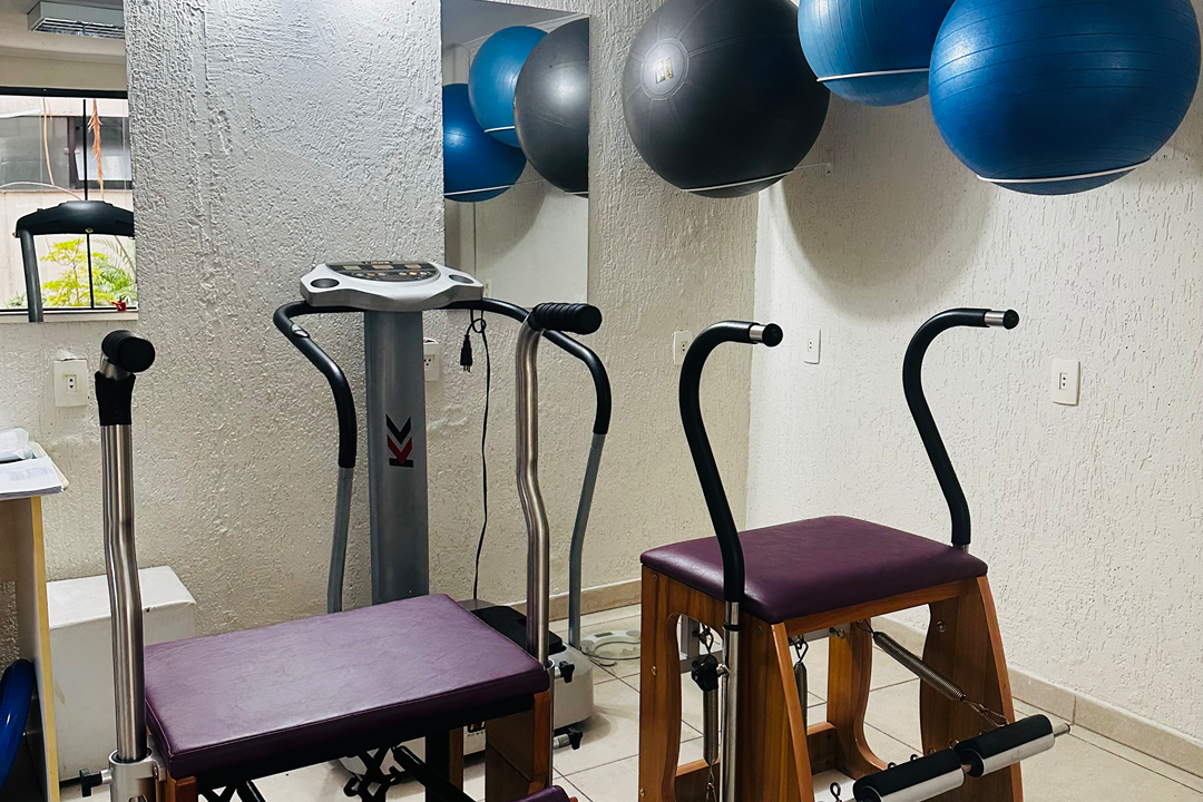 Imagem da estrutura da academia