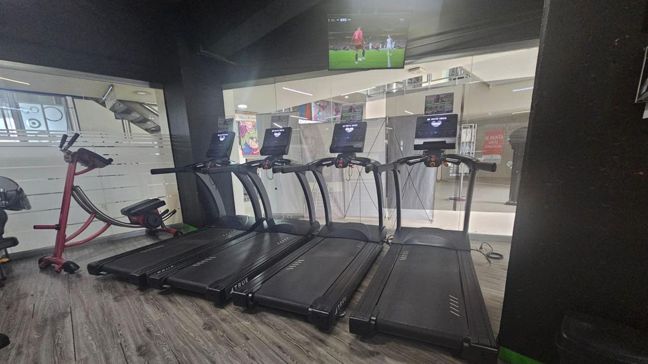 Imagem da estrutura da academia