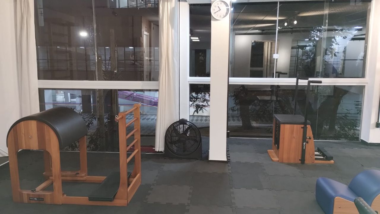 Imagem da estrutura da academia